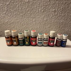 Young Living Oil Lot - Under 50% Full - Includes Frankincense!